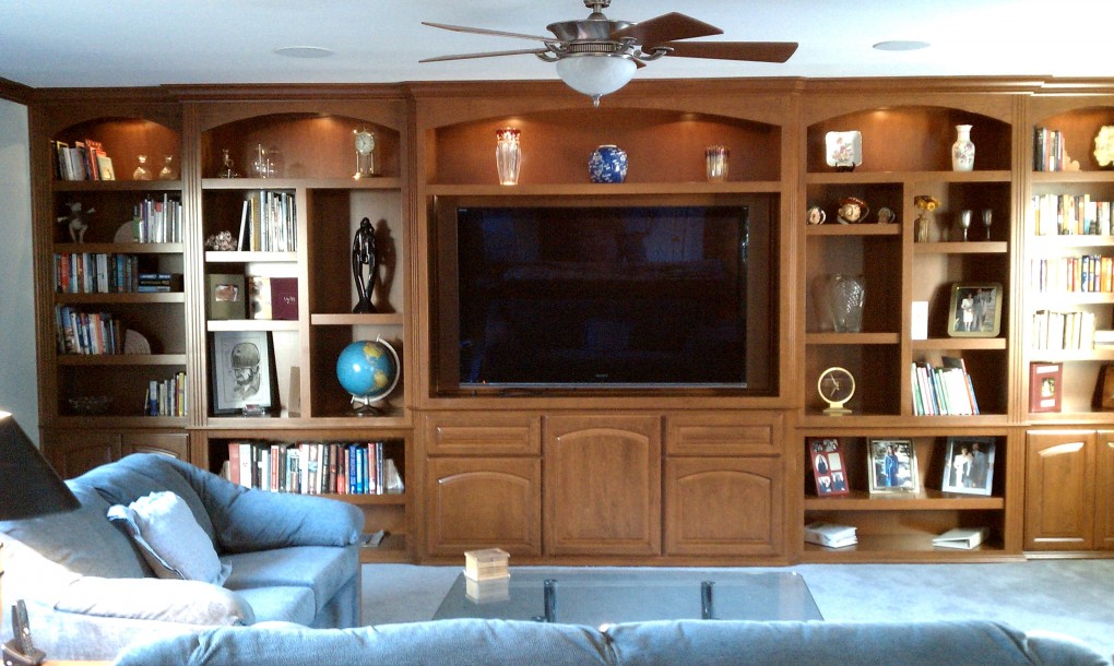 Custom wall units and entertainment centers | C & L Design ...