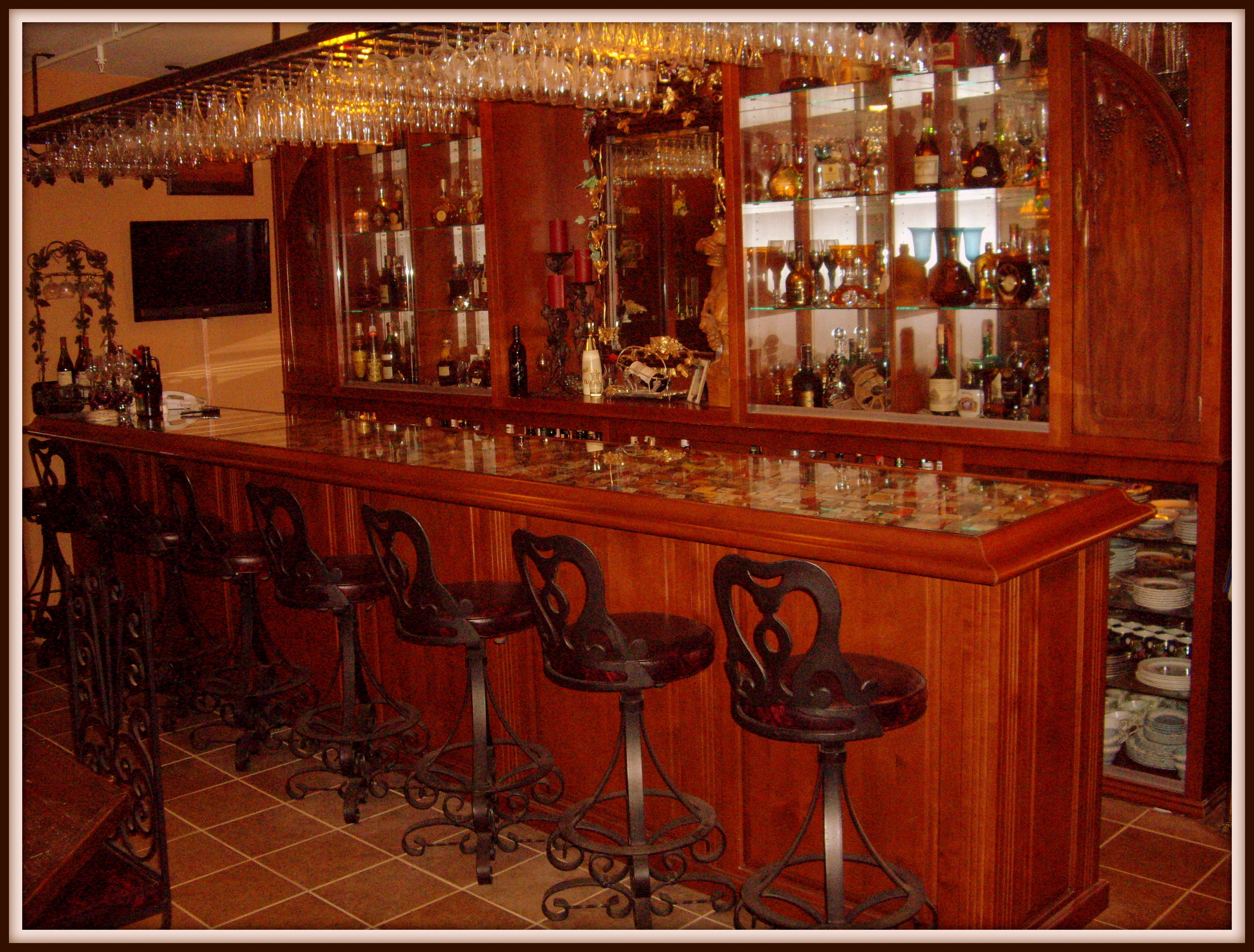  custom bar and bar room has been featured in several magazines
