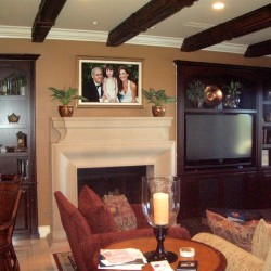 We can build custom cabinets like these for your home in Corona.