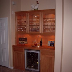 Another Wine serving Alcove. Corona (Triolgy) Calif.