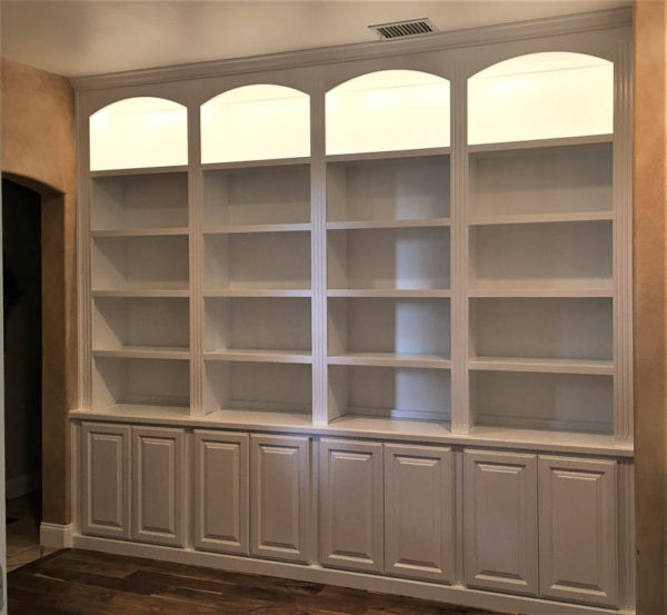 Warner springs library cabinets | C & L Design Specialists Inc