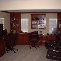 Wonderful Home office for the client that works from home.
