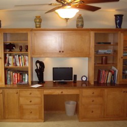 Beautiful shaker style custom home office
