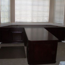 A partner desk is a great home office solution.