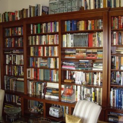 Built in bookcase in La Habra Heights