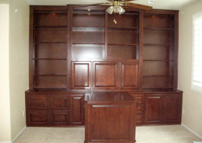 Built in custom cabinets for home office