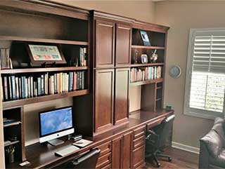 Custom Home Office Cabinets