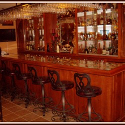 La Habra Heights California. This exquisite  custom bar and bar room has been featured in several magazines. 