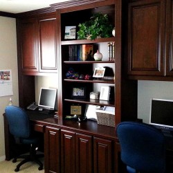 Custom Home Office Cabinets And Desk In Yorba Linda 250x250 