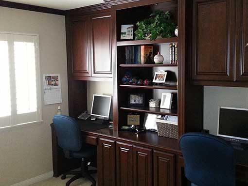 Custom Home Office Cabinets