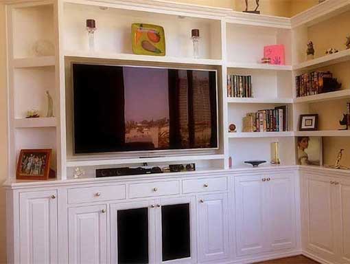 Built In Wall Units and Custom Cabinets