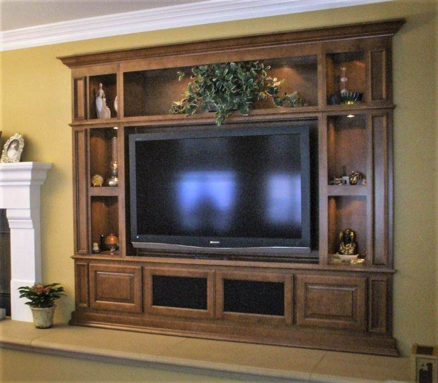 Custom Entertainment Centers Designed Built Installed