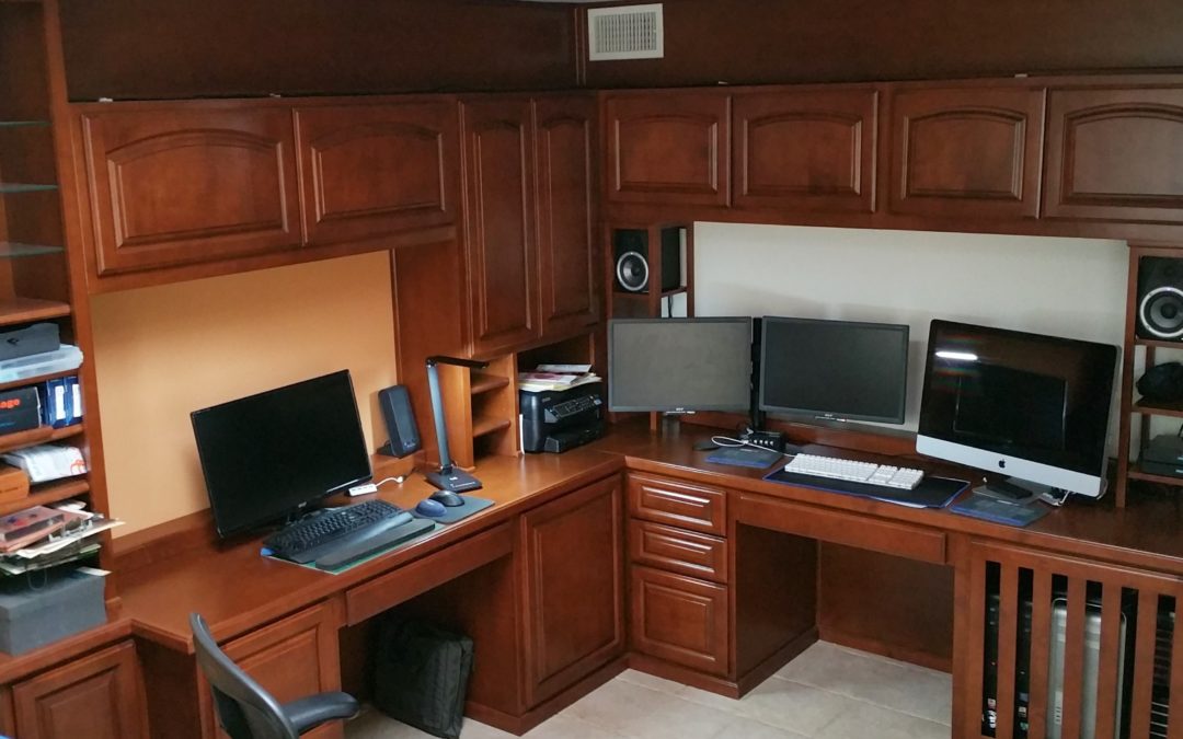 Custom Home Office.  Designing What Works For You!
