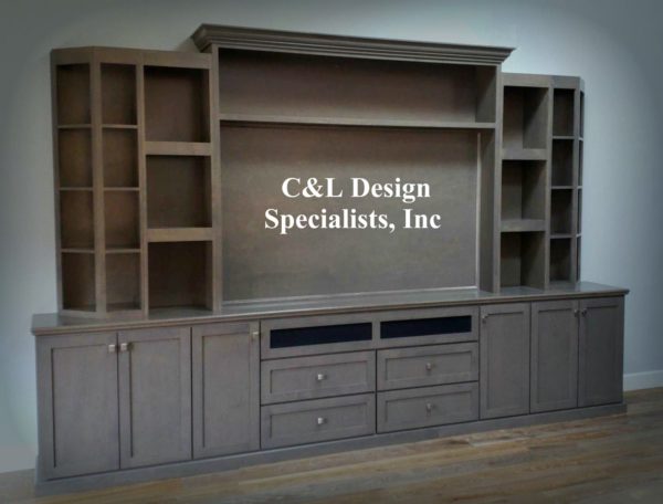 custom entertainment center